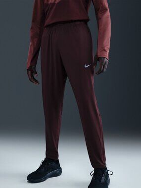 Nike Challenger Dri-Fit Woven Running Pants Burg Men's HJ3590-652 $80 Medium